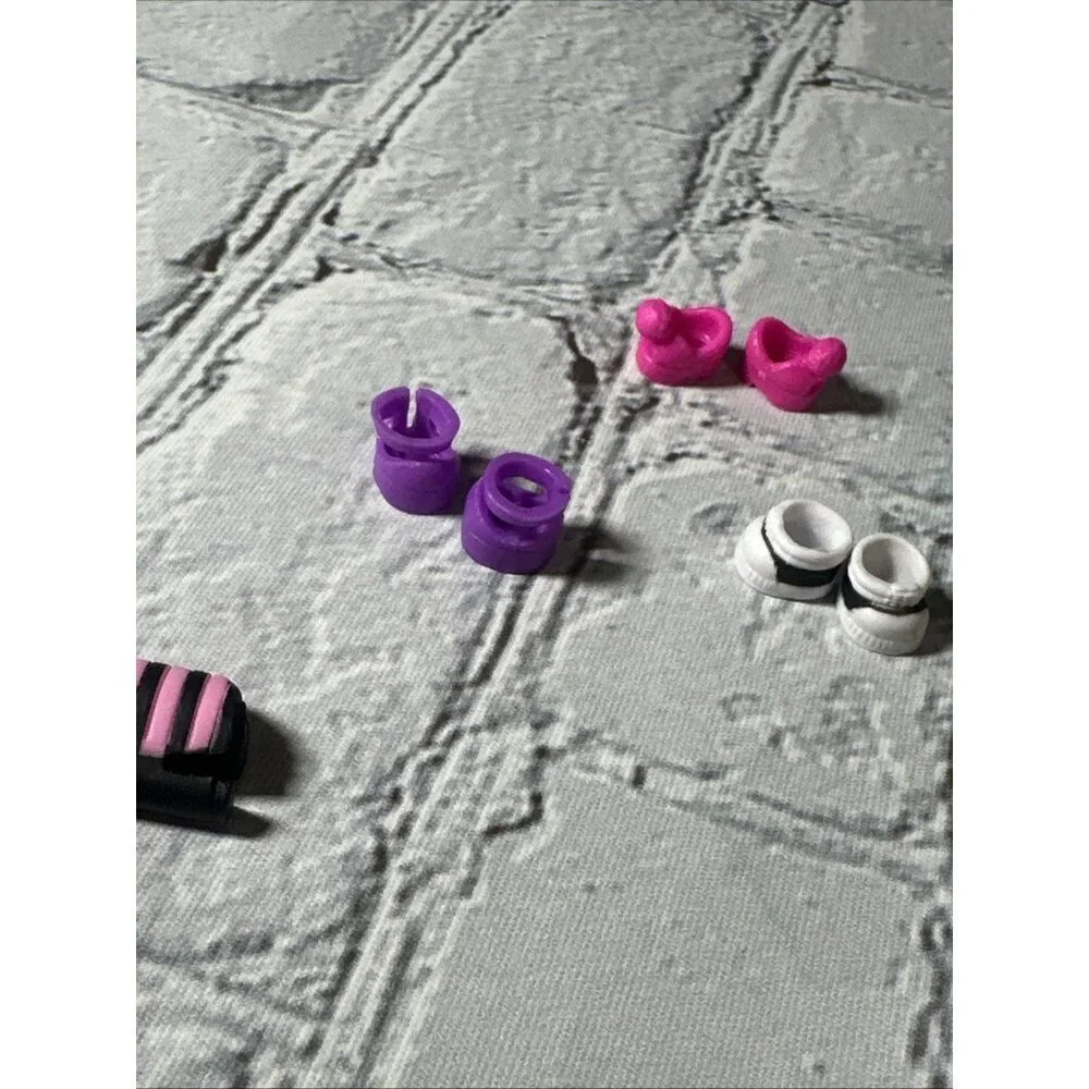 6 Pair of LOL Surprise OMG Doll Shoes Platform Boots Shoes